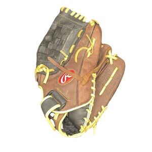 Rawlings RBG36BC Baseball Glove 12 1/2 Inch All Leather Shell ZeroShock